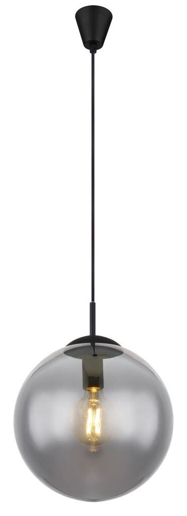 Подвесной светильник Globo Lighting металл черный матовый, стекло дымчатое, кабель ПВХ черный, ø: 300 мм, В: 1800 мм, без 1x E27 60 Вт 230 В
Подвесной светильник Globo Lighting металл черный матовый, стекло дымчатое, кабель ПВХ черный, ø: 300 мм, В: 1800 мм, без 1x E27 60 Вт 230 В