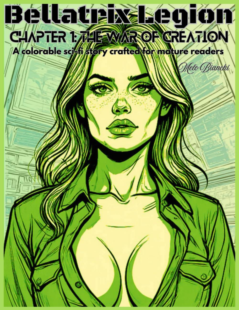 Bellatrix Legion Chapter 1: The War of Creation: A colorable sci-fi story crafted for mature readers (Independently published)
Bellatrix Legion Chapter 1: The War of Creation: A colorable sci-fi story crafted for mature readers (Independently published)