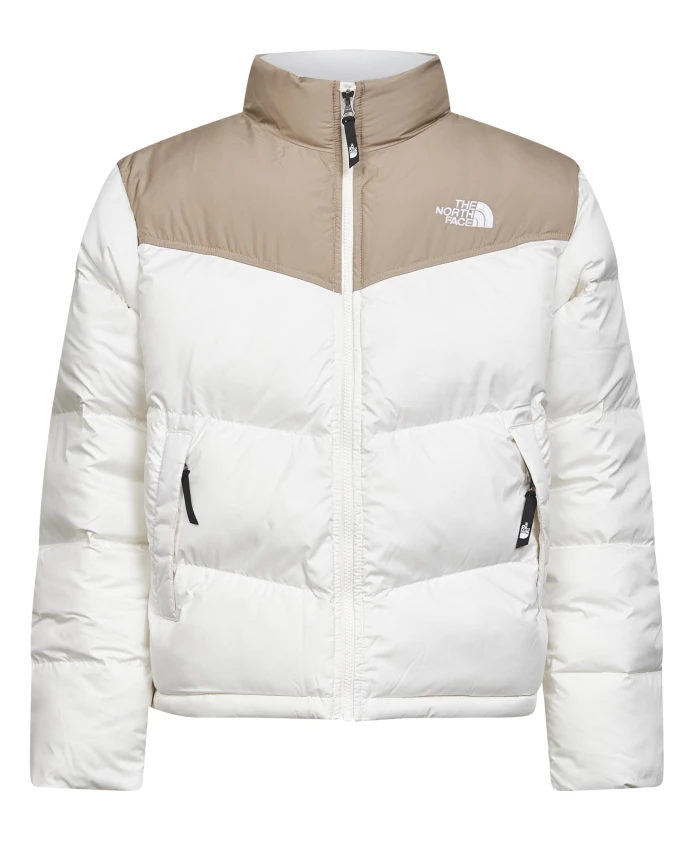 Белая утепленная ветрозащитная куртка The North Face, белый
Белая утепленная ветрозащитная куртка The North Face, белый