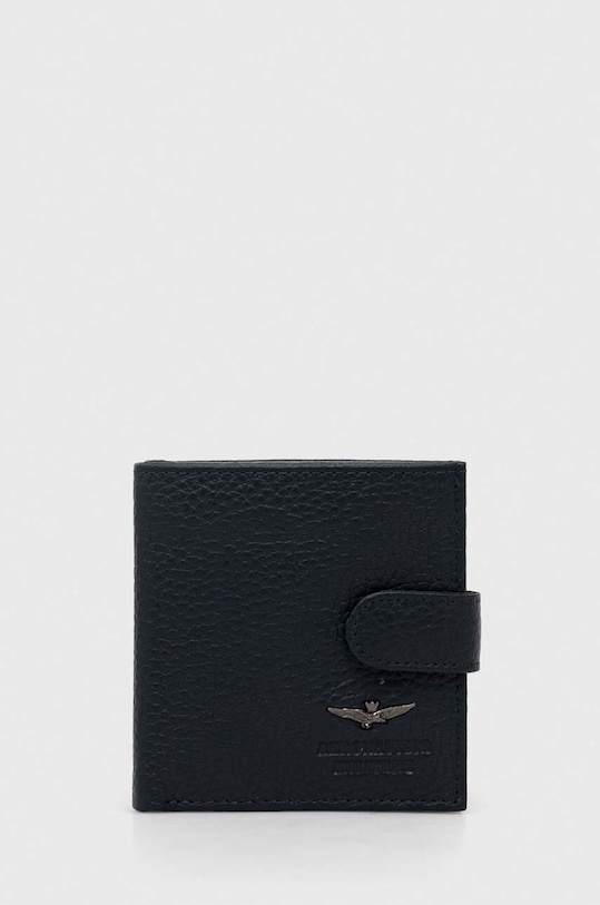 Кожаный кошелек Aeronautica Militare, темно-синий
Кожаный кошелек Aeronautica Militare, темно-синий