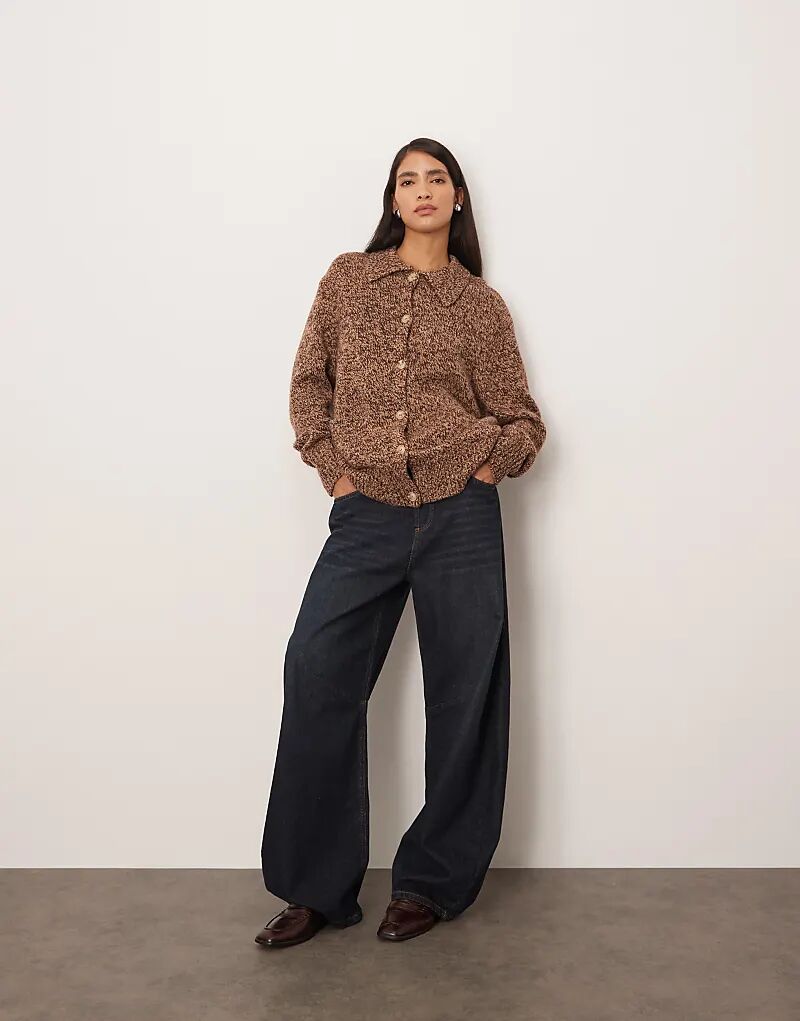 Кардиган бойфренда ARRANGE из мериносовой шерсти меланжевого плетения в цвете светло-шоколадный
Кардиган бойфренда ARRANGE из мериносовой шерсти меланжевого плетения в цвете светло-шоколадный