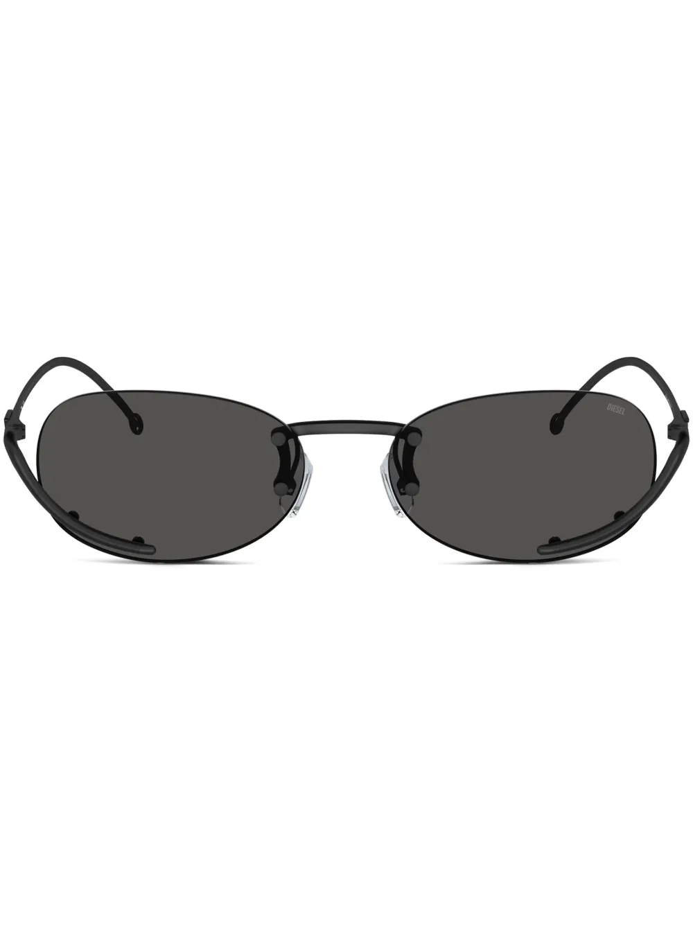 Солнцезащитные очки в овальной оправе DIESEL, черный
Солнцезащитные очки в овальной оправе DIESEL, черный