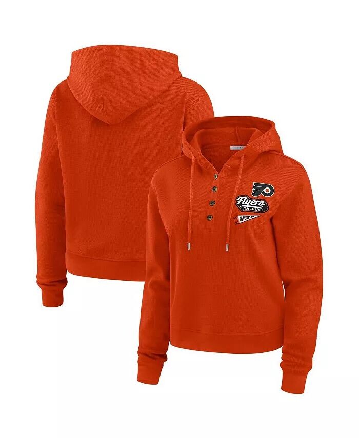 Женская оранжевая толстовка с капюшоном Philadelphia Flyers с вафельной вязкой WEAR by Erin Andrews
Женская оранжевая толстовка с капюшоном Philadelphia Flyers с вафельной вязкой WEAR by Erin Andrews