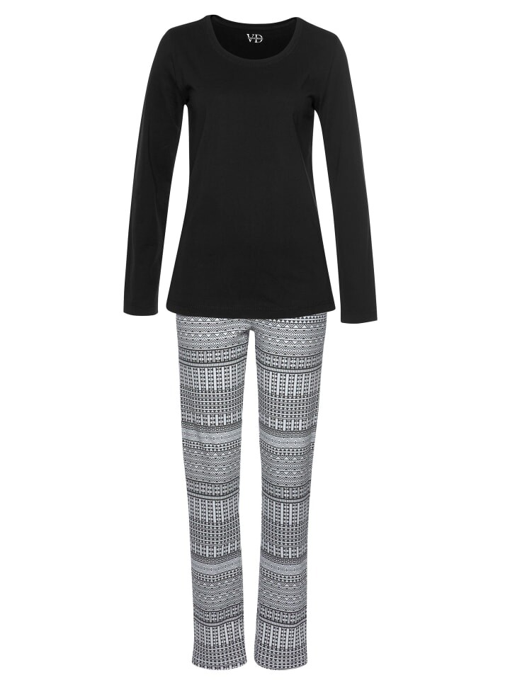 Пижама VIVANCE DREAMS, цвет schwarz-gemustert
Пижама VIVANCE DREAMS, цвет schwarz-gemustert