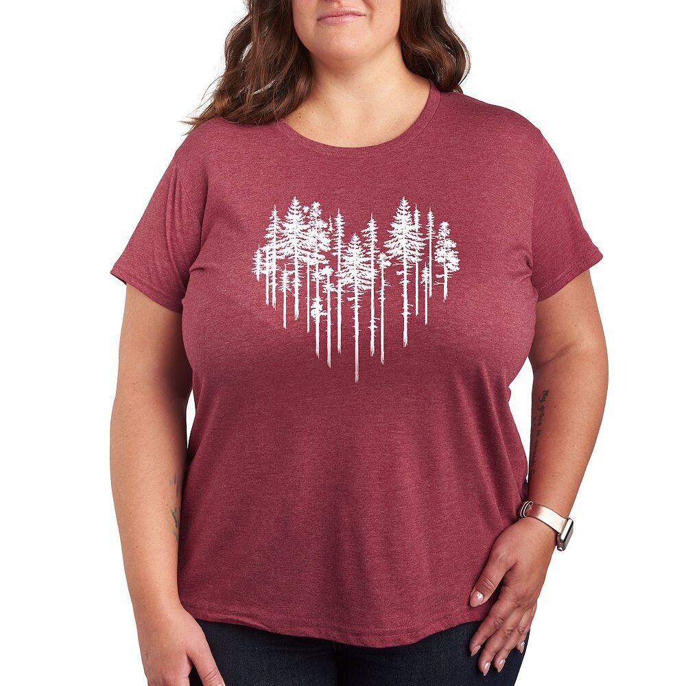 Футболка Plus с рисунком Heart Trees Licensed Character, цвет Heather Dark Red
Футболка Plus с рисунком Heart Trees Licensed Character, цвет Heather Dark Red
