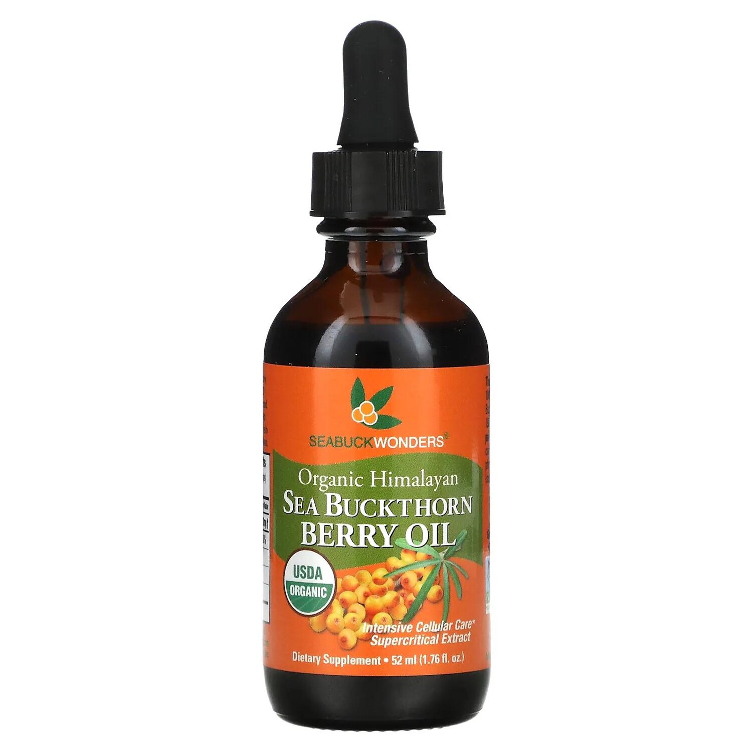 Seabuck Wonders Organic Himalayan Sea Buckthorn Berry Oil Intensive Cellular Care 1.76 oz (52 ml)
Seabuck Wonders Organic Himalayan Sea Buckthorn Berry Oil Intensive Cellular Care 1.76 oz (52 ml)