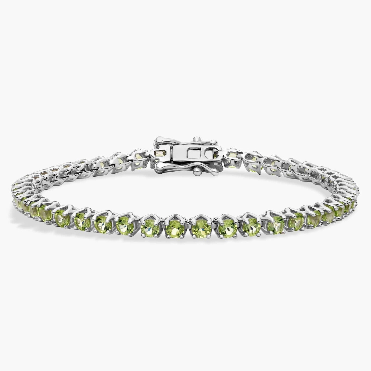 Теннисный браслет с перидотом из стерлингового серебра (3 мм) Blue Nile
Теннисный браслет с перидотом из стерлингового серебра (3 мм) Blue Nile