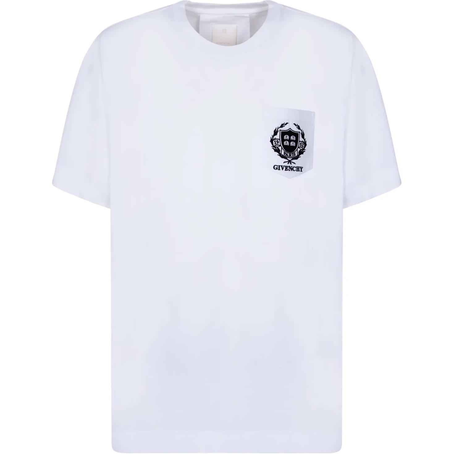 Футболка с вышитым логотипом Givenchy, белый
Футболка с вышитым логотипом Givenchy, белый
