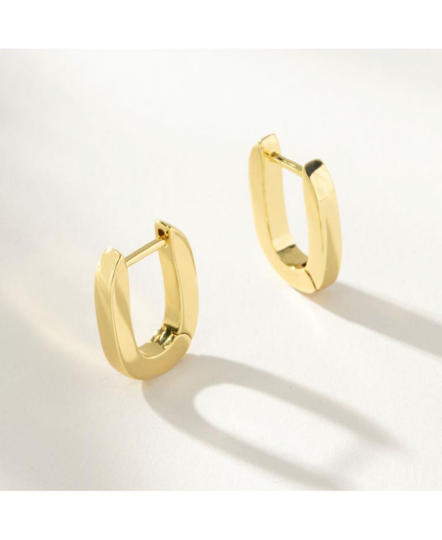 Овальные серьги-кольца с покрытием из 14-каратного золота Uncommon James, Gold
Овальные серьги-кольца с покрытием из 14-каратного золота Uncommon James, Gold