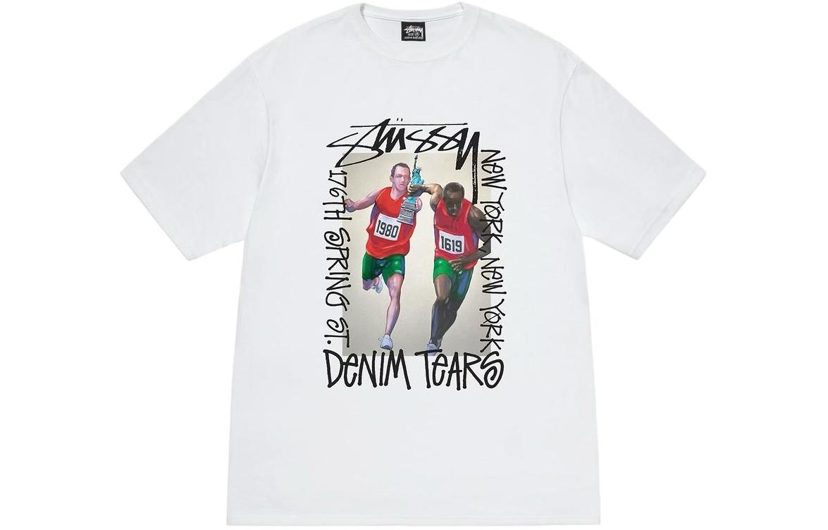 Футболка Denim Tears Pass The Baton Stussy, белый
Футболка Denim Tears Pass The Baton Stussy, белый