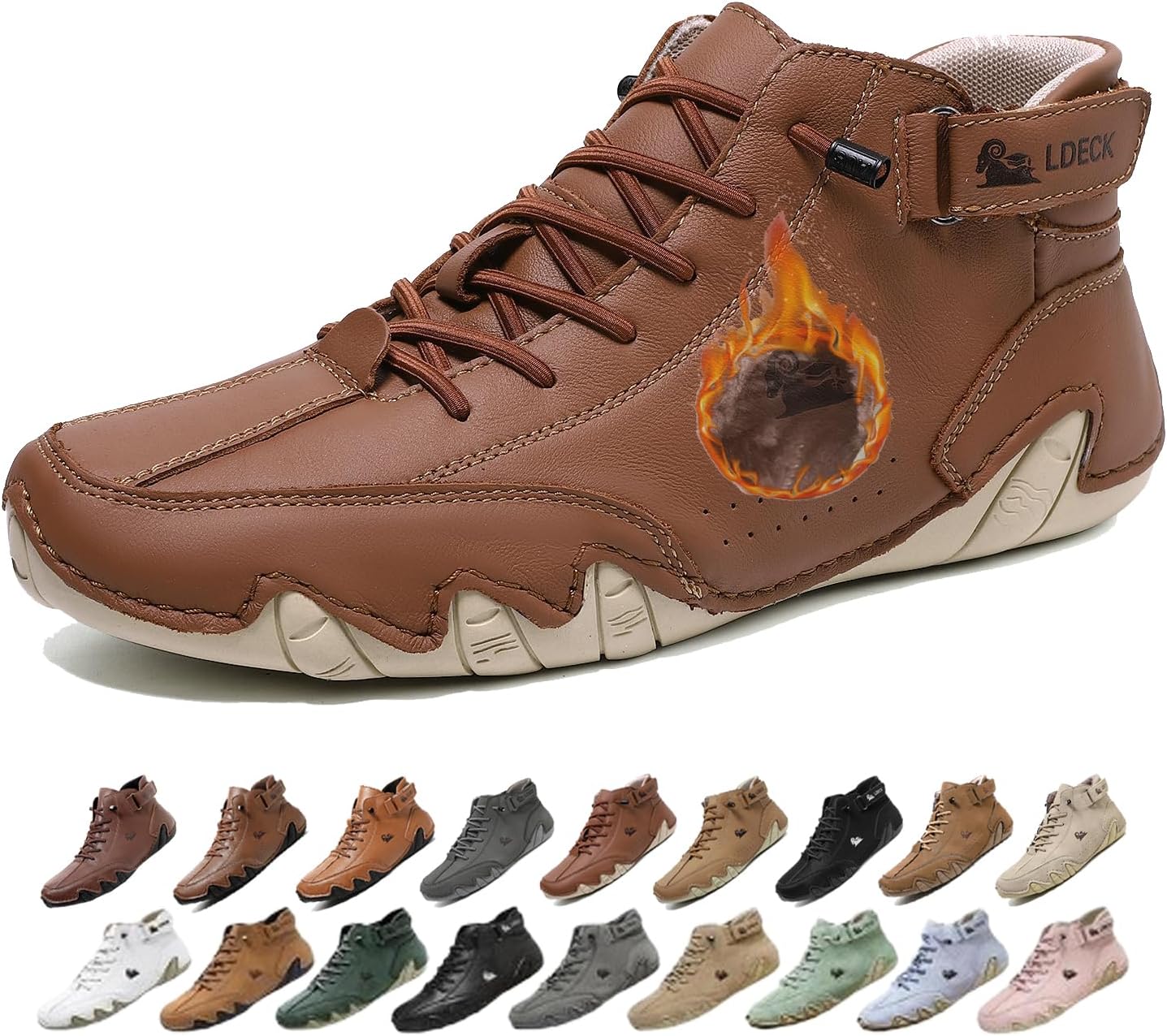 Мужские водонепроницаемые зимние снежные ботинки с ортопедической поддержкой: легкие противоскользящие походные ботинки с теплой дышащей подкладкой для комфорта при ходьбе в холодную погоду весь день Generic, бордовый
Мужские водонепроницаемые зимние снежные ботинки с ортопедической поддержкой: легкие противоскользящие походные ботинки с теплой дышащей подкладкой для комфорта при ходьбе в холодную погоду весь день Generic, бордовый