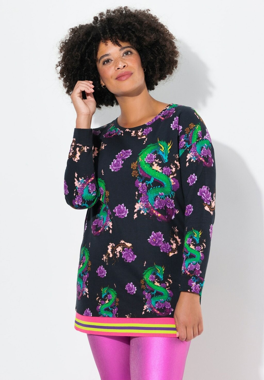 Толстовка DRAGON PATTERN Angel of Style, черный
Толстовка DRAGON PATTERN Angel of Style, черный