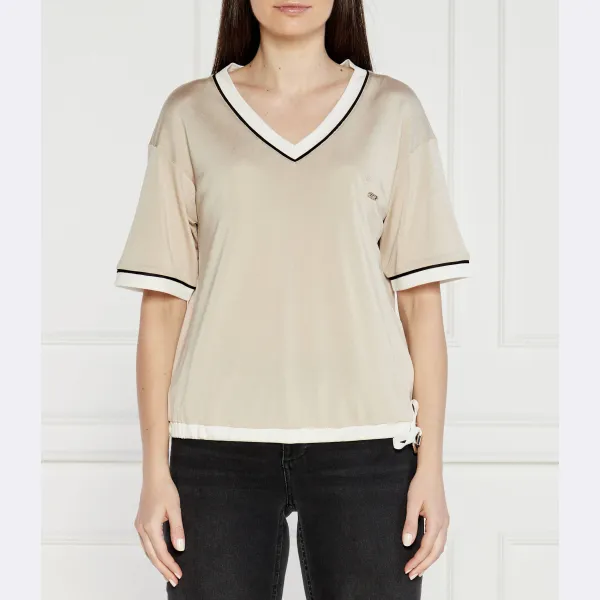 Блузка оверсайз Liu Jo, бежевый
Блузка оверсайз Liu Jo, бежевый