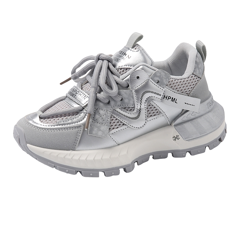 Прочные дышащие кроссовки для детей и подростков YUZHAOLIN, серый 
Прочные дышащие кроссовки для детей и подростков YUZHAOLIN, серый