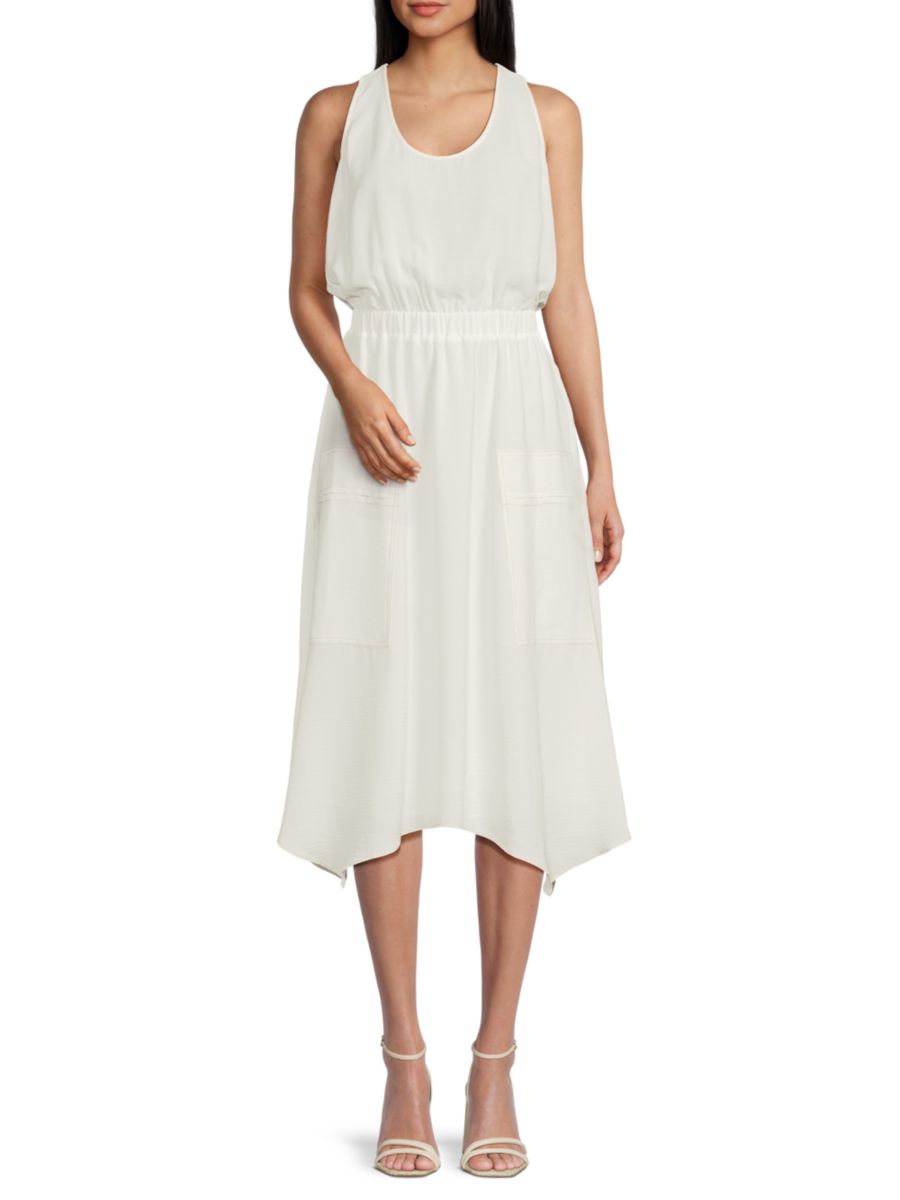 Платье-миди без рукавов Hallie Ramy Brook, слоновая кость
Платье-миди без рукавов Hallie Ramy Brook, слоновая кость