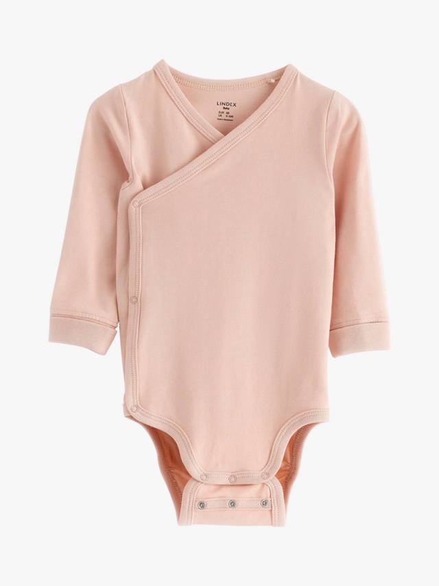 Детское обертывающее боди Lindex, цвет Light Dusty Pink
Детское обертывающее боди Lindex, цвет Light Dusty Pink