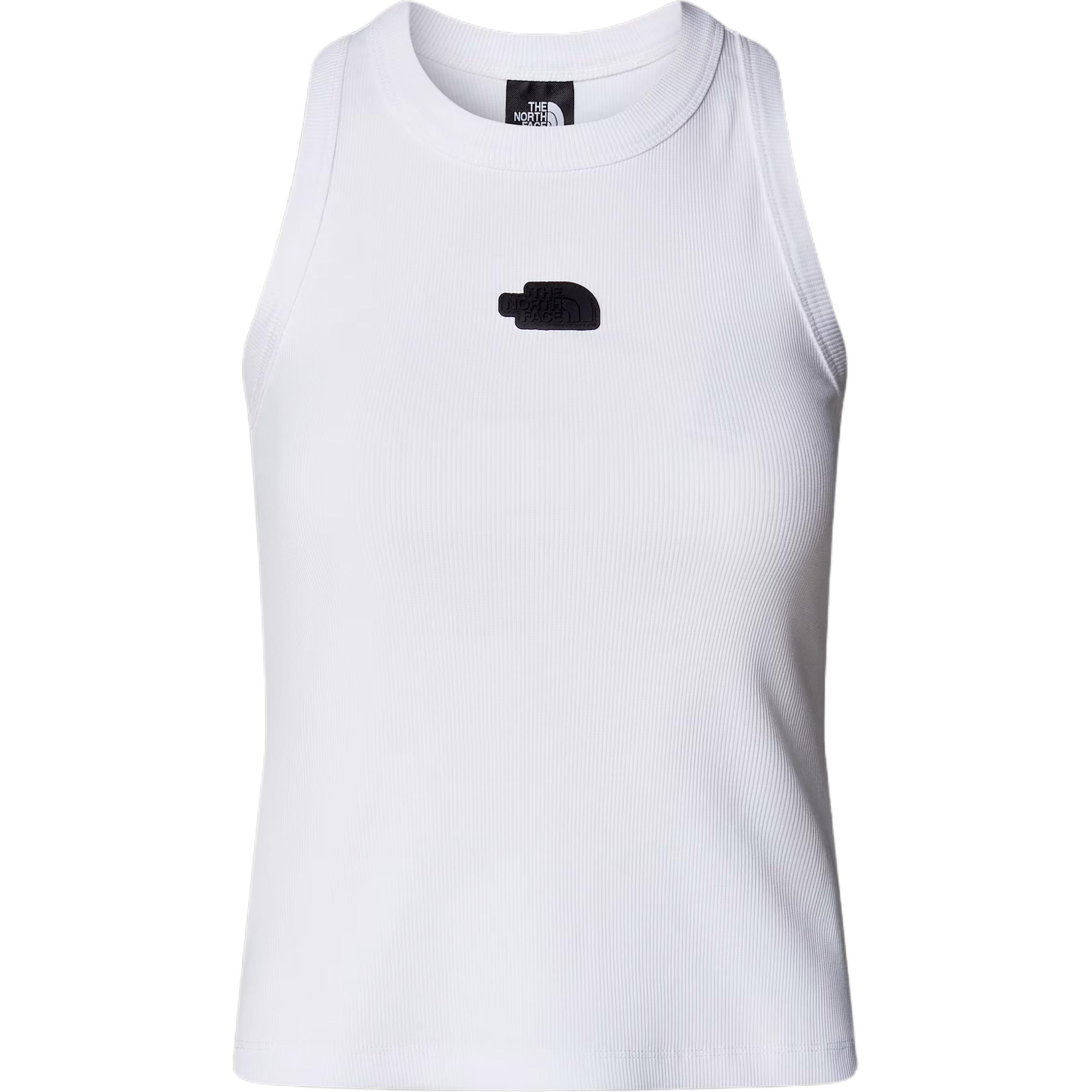 Логотип, детализированный, тонкий ребристый топ THE NORTH FACE, белый
Логотип, детализированный, тонкий ребристый топ THE NORTH FACE, белый