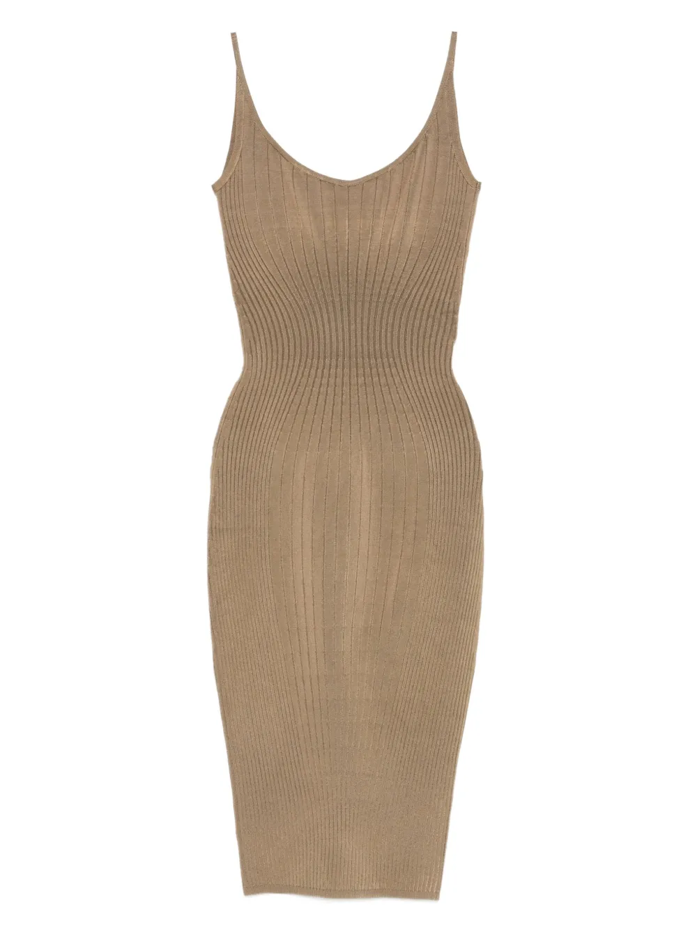 Платье на тонких бретелях Mugler, нейтральный
Платье на тонких бретелях Mugler, нейтральный