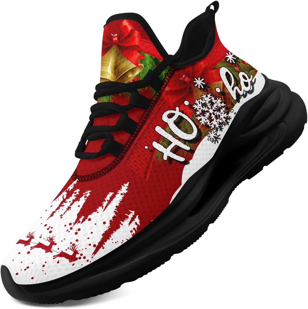 Рождественские кроссовки для мужчин и женщин - праздничный дизайн, удобные легкие теннисные кроссовки из сетки для прогулок Coolcustomize, Red-white-b-1
Рождественские кроссовки для мужчин и женщин - праздничный дизайн, удобные легкие теннисные кроссовки из сетки для прогулок Coolcustomize, Red-white-b-1