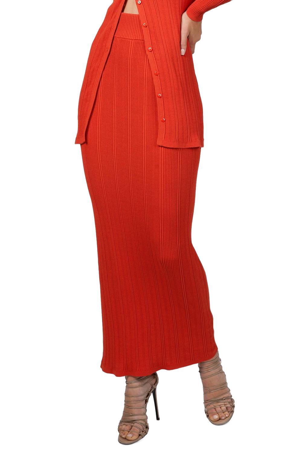 Марбель Вязаная юбка в огне RONNY KOBO
Марбель Вязаная юбка в огне RONNY KOBO