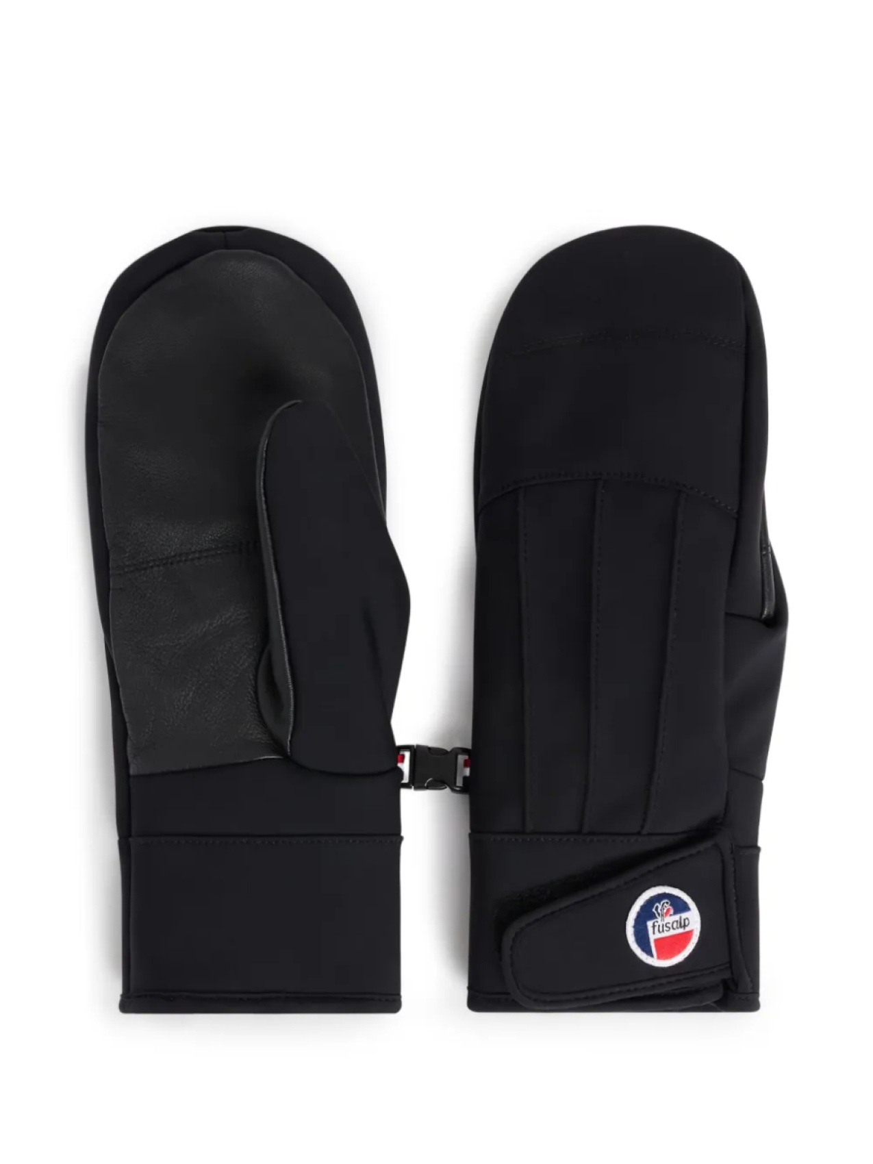 Перчатки с логотипом Fusalp, черный 
Перчатки с логотипом Fusalp, черный