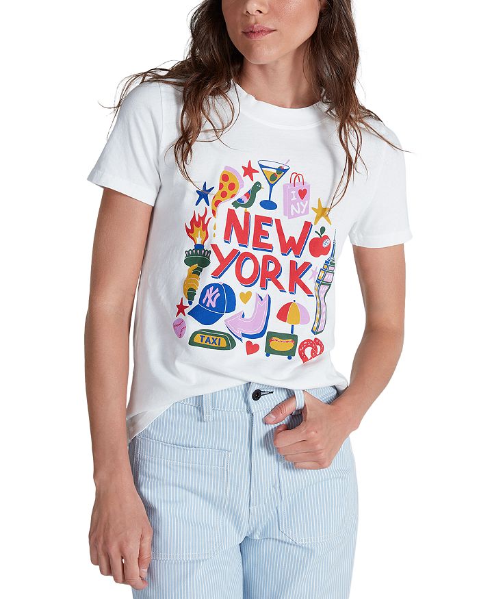 Футболка с рисунком «Нью-Йорк» ASKK NY, мультиколор 
Футболка с рисунком «Нью-Йорк» ASKK NY, мультиколор