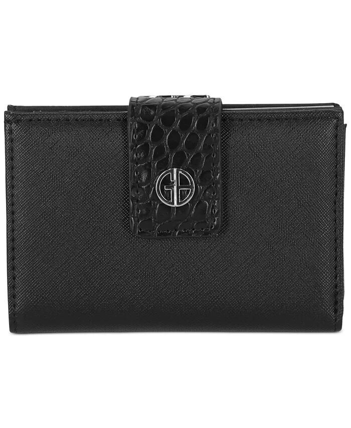 Индексаторный кошелек с рамкой Giani Bernini, черный
Индексаторный кошелек с рамкой Giani Bernini, черный