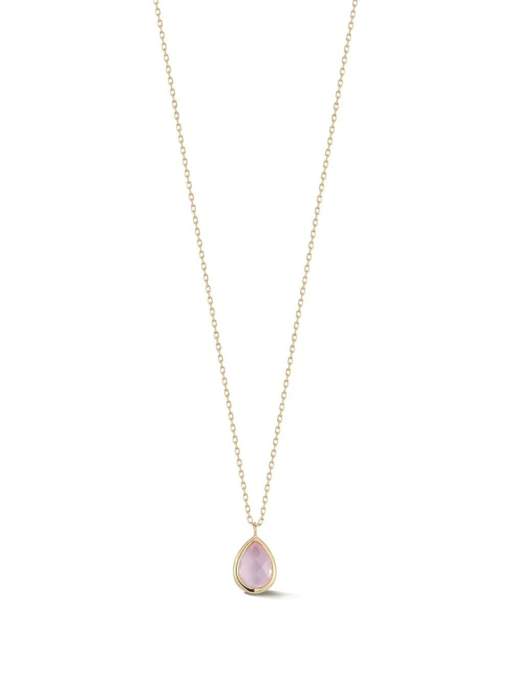 Ожерелье из 14-каратного желтого золота с розовым топазом Mateo, золотой
Ожерелье из 14-каратного желтого золота с розовым топазом Mateo, золотой