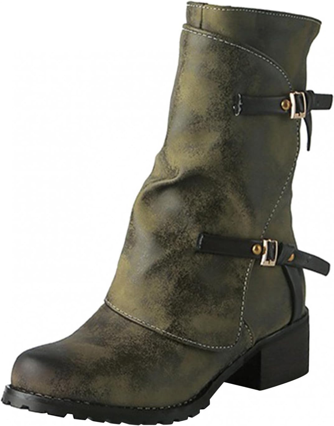 Женские винтажные сапоги Hbeylia средней длины, бохо-ретро стиль, кожаная отделка с металлической пряжкой, зеленый
Женские винтажные сапоги Hbeylia средней длины, бохо-ретро стиль, кожаная отделка с металлической пряжкой, зеленый