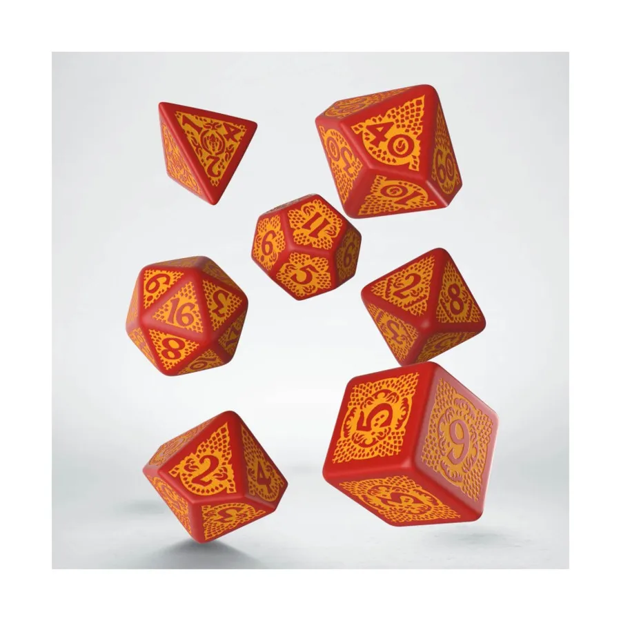 Набор кубиков «Убийца драконов» — красный с оранжевым (7), Dice Collections (Q-Workshop)
Набор кубиков «Убийца драконов» — красный с оранжевым (7), Dice Collections (Q-Workshop)
