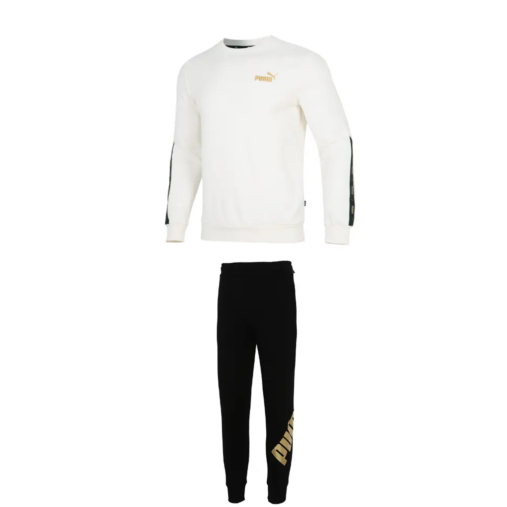 PUMA Комплект Sweatshirt Sets Men's Clothing Sets White/Gold Top+Black/Gold Bottom
PUMA Комплект Sweatshirt Sets Men's Clothing Sets White/Gold Top+Black/Gold Bottom