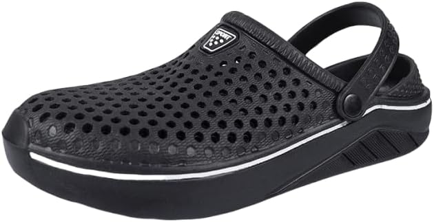 Летние водные сандалии с хорошим дренажем, мужские пляжные водные сандалии, нескользящие легкие сандалии Hhhchpm, черный
Летние водные сандалии с хорошим дренажем, мужские пляжные водные сандалии, нескользящие легкие сандалии Hhhchpm, черный