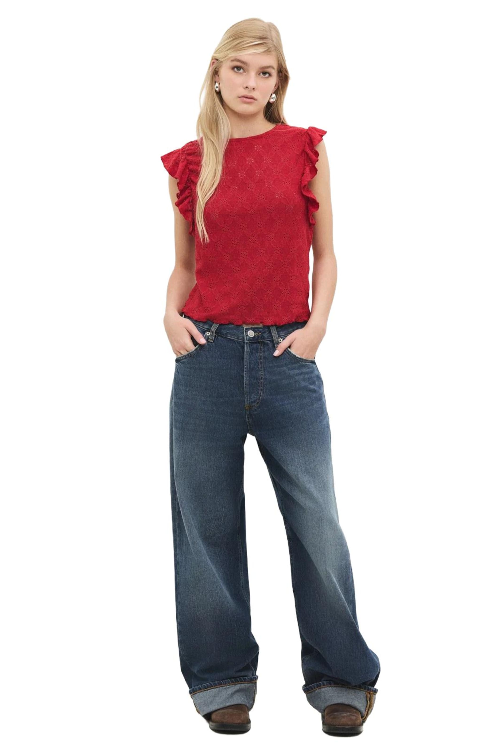 No Matter What Блузка в красном цвете
No Matter What Блузка в красном цвете