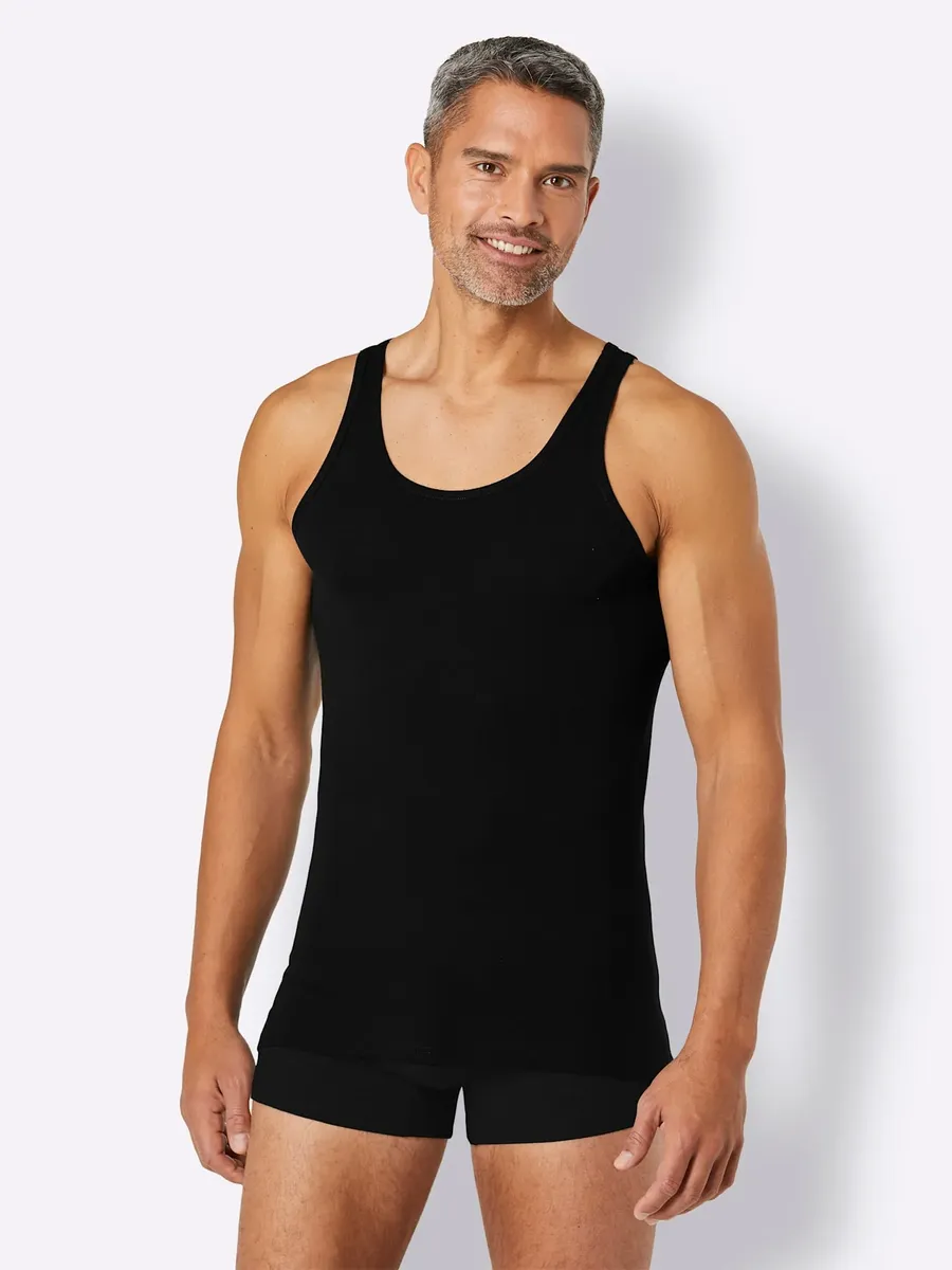 Майка Schiesser (1 шт.), черный
Майка Schiesser (1 шт.), черный