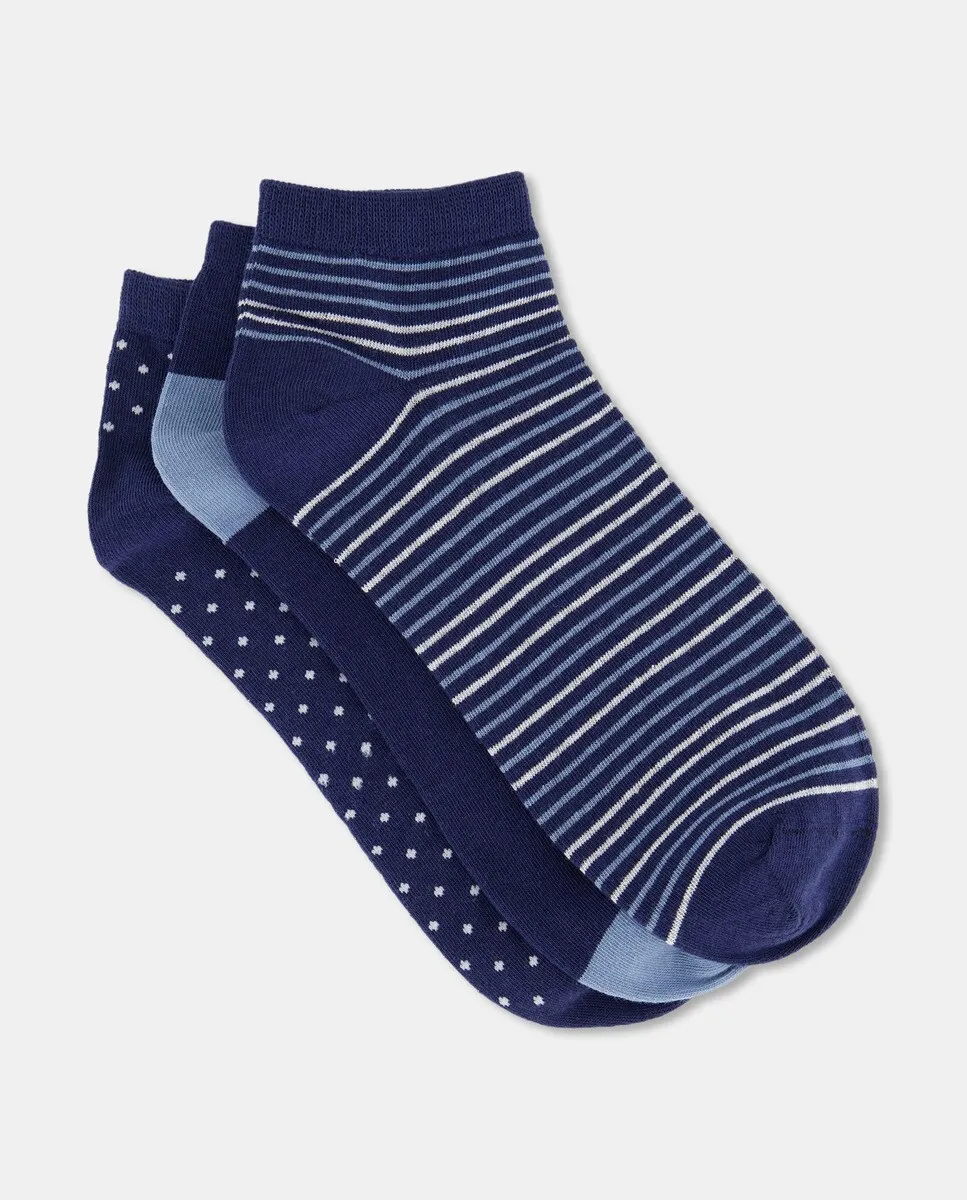 Упаковка из 3 мужских носков длиной до щиколотки Dustin, тёмно-синий
Упаковка из 3 мужских носков длиной до щиколотки Dustin, тёмно-синий