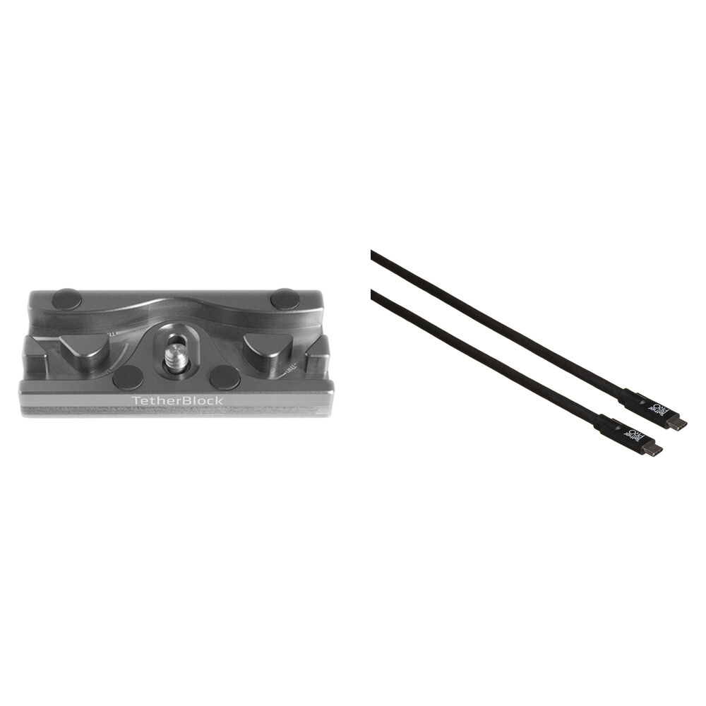 Tether Tools TetherPro USB Cable with TetherBLOCK Quick Release
Tether Tools TetherPro USB Cable with TetherBLOCK Quick Release