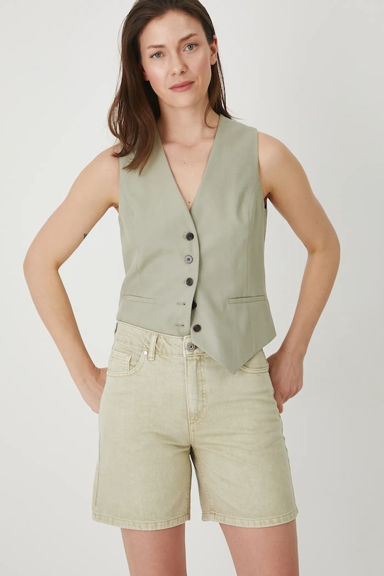 Хлопковые джинсовые шорты Medicine, зеленый
Хлопковые джинсовые шорты Medicine, зеленый