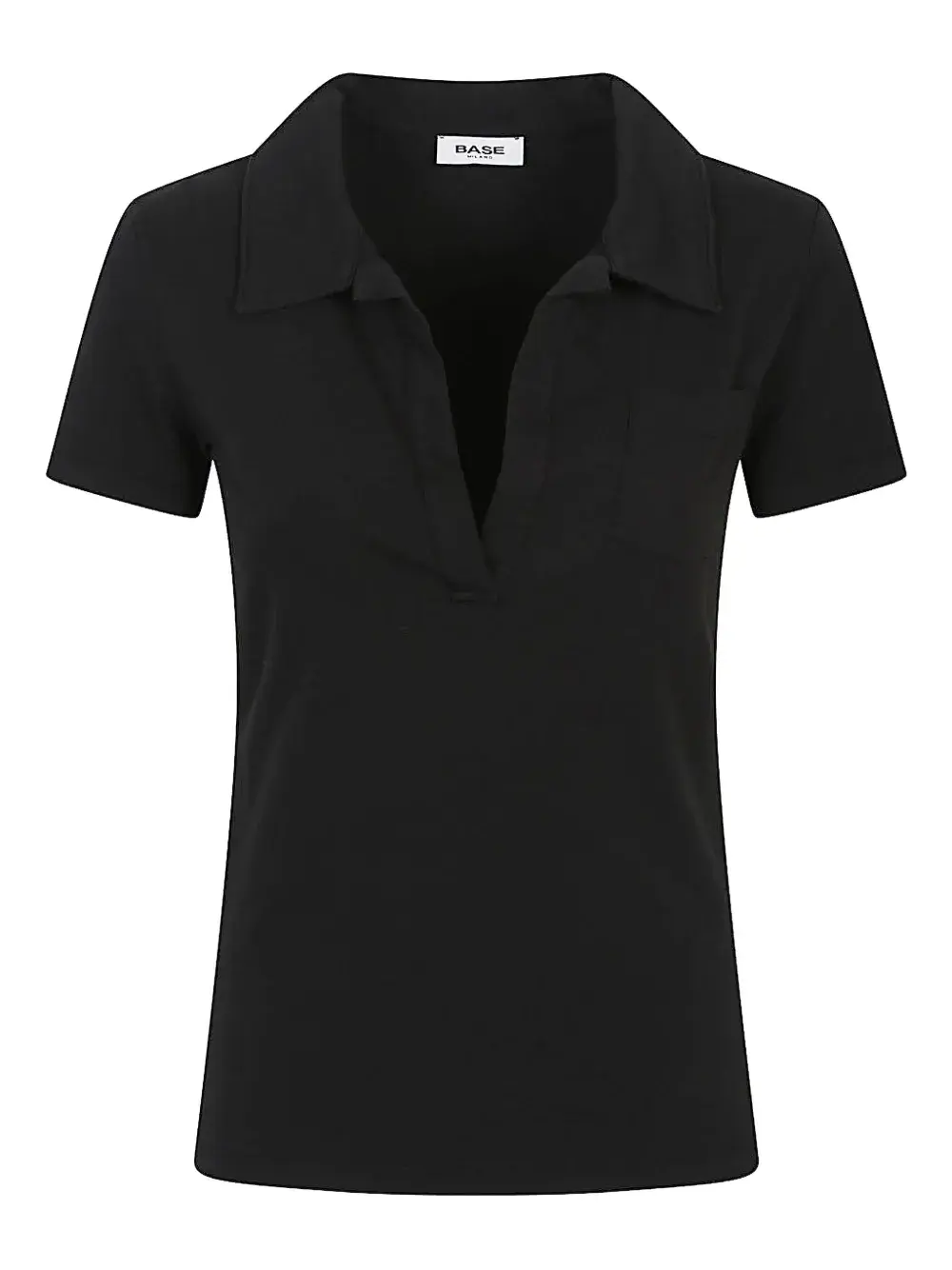 Футболка с накладным карманом и воротником-поло base, черный
Футболка с накладным карманом и воротником-поло base, черный