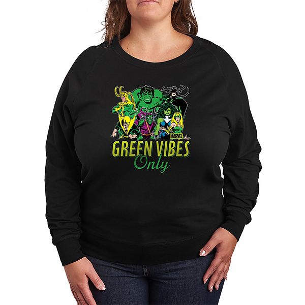 Футболка с длинным рукавом French Terry Plus Size Green Vibes Only Marvel, Black, Черный, Футболка с длинным рукавом French Terry Plus Size Green Vibes Only Marvel, Black
Футболка с длинным рукавом French Terry Plus Size Green Vibes Only Marvel, Black, Черный, Футболка с длинным рукавом French Terry Plus Size Green Vibes Only Marvel, Black