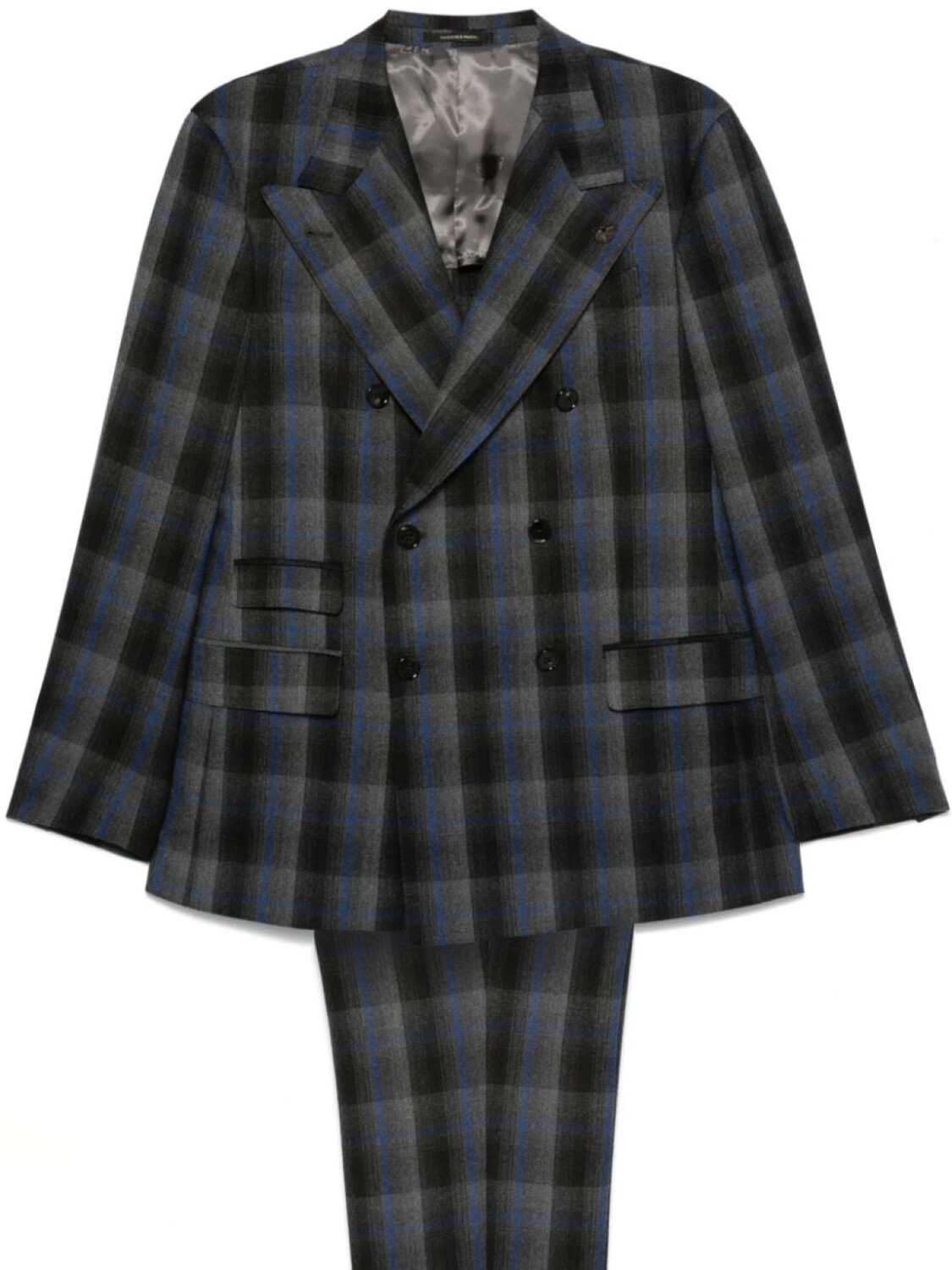 Клетчатый костюм Gabriele Pasini, серый
Клетчатый костюм Gabriele Pasini, серый