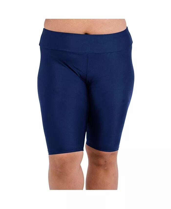 Длинные велосипедные шорты для плавания больших размеров Calypsa, синий
Длинные велосипедные шорты для плавания больших размеров Calypsa, синий