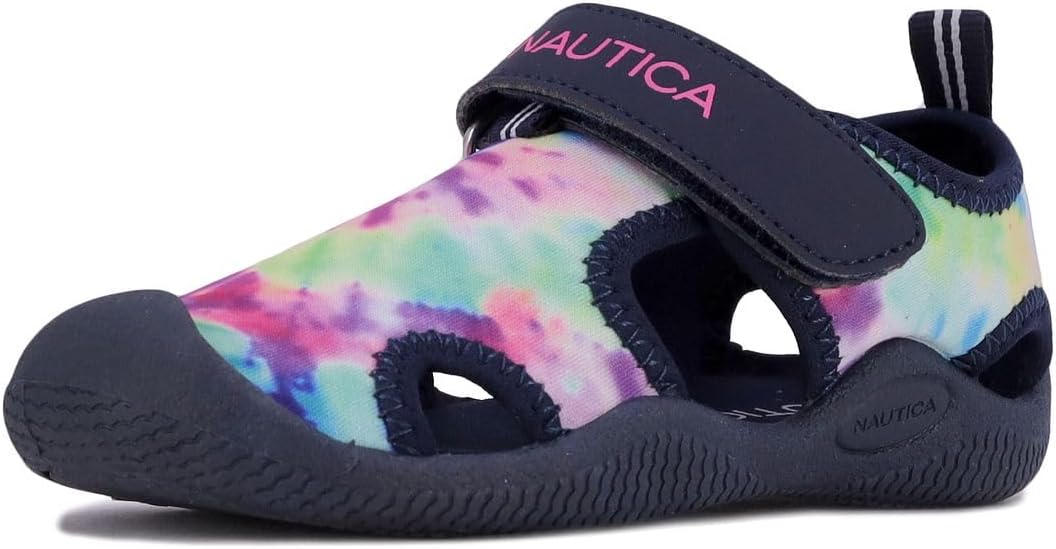 Детские защитные водные сандалии Nautica с закрытым носком, темно-синий
Детские защитные водные сандалии Nautica с закрытым носком, темно-синий