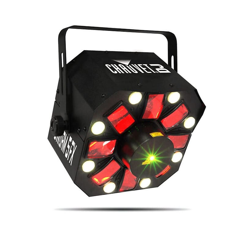 Светильник Chauvet Swarm 5 FX 3"-1 LED/Laser/Strobe Light Effect
Светильник Chauvet Swarm 5 FX 3"-1 LED/Laser/Strobe Light Effect