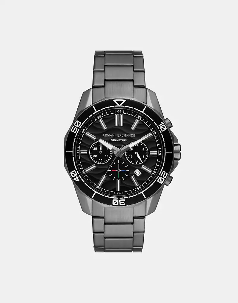 Часы Armani Exchange Chronograph из нержавеющей стали цвета оружейной стали
Часы Armani Exchange Chronograph из нержавеющей стали цвета оружейной стали