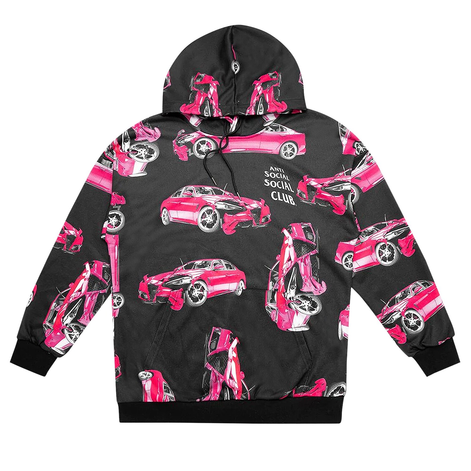 Толстовка Anti Social Social Club 3AM On Melrose, цвет черный/розовый
Толстовка Anti Social Social Club 3AM On Melrose, цвет черный/розовый