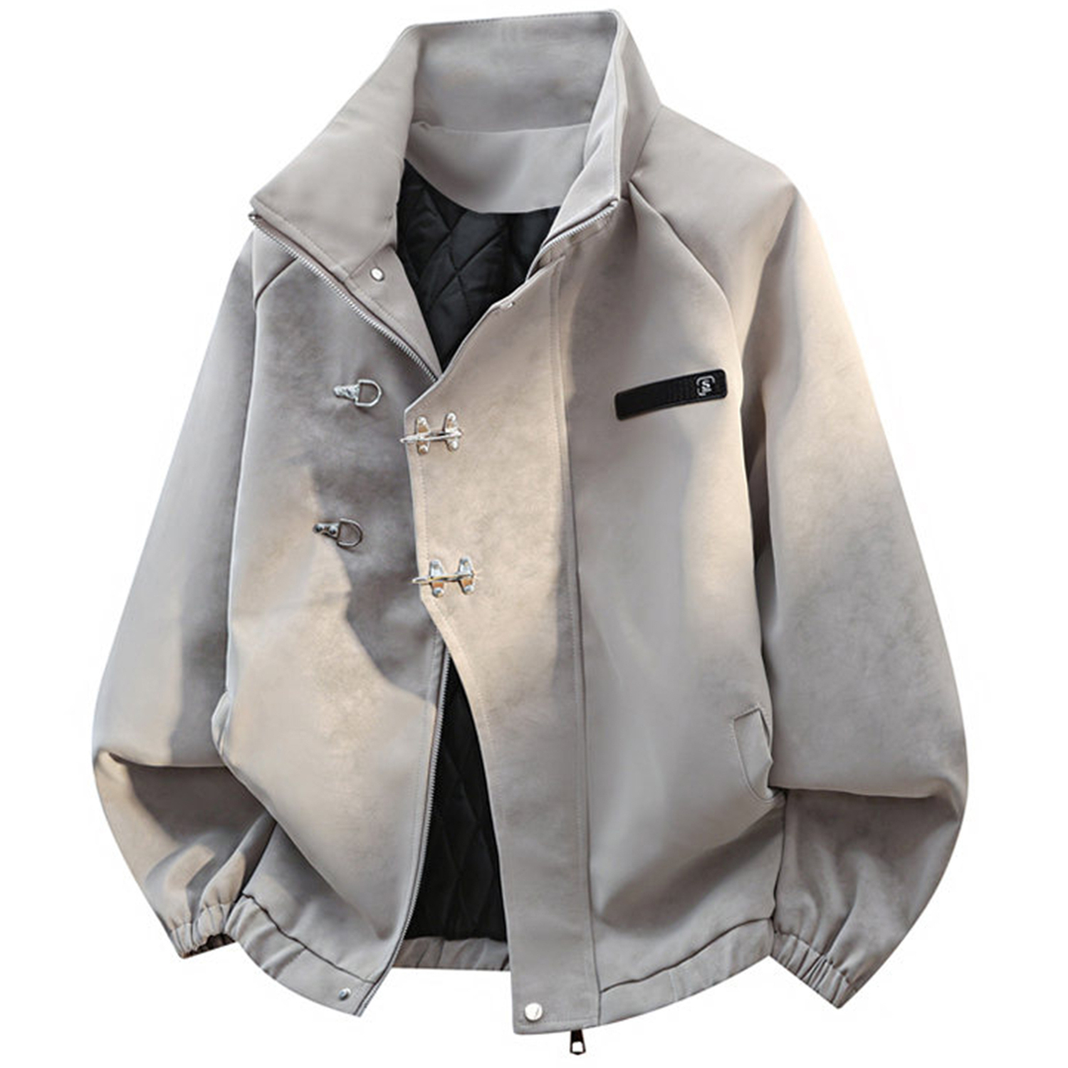 Пуховик Unisex Lapel Thickened Puffer X1617, серый puffer jacket
Пуховик Unisex Lapel Thickened Puffer X1617, серый puffer jacket