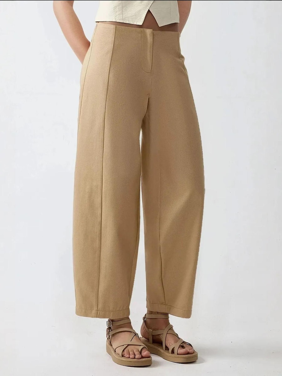 Широкие брюки со складками Hiccup, коричневый
Широкие брюки со складками Hiccup, коричневый