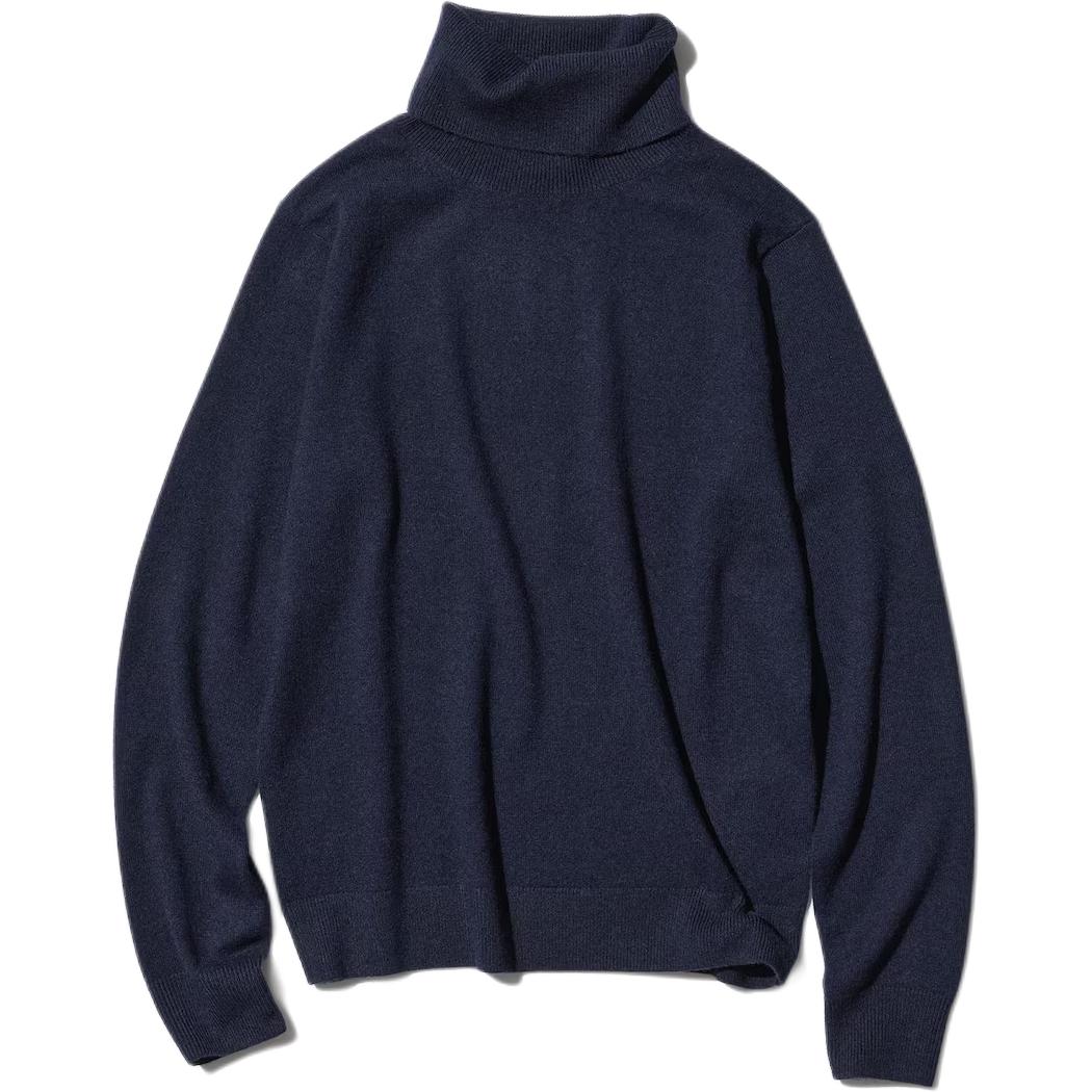 UNIQLO Кашемировый свитер Women's Marine Blue
UNIQLO Кашемировый свитер Women's Marine Blue