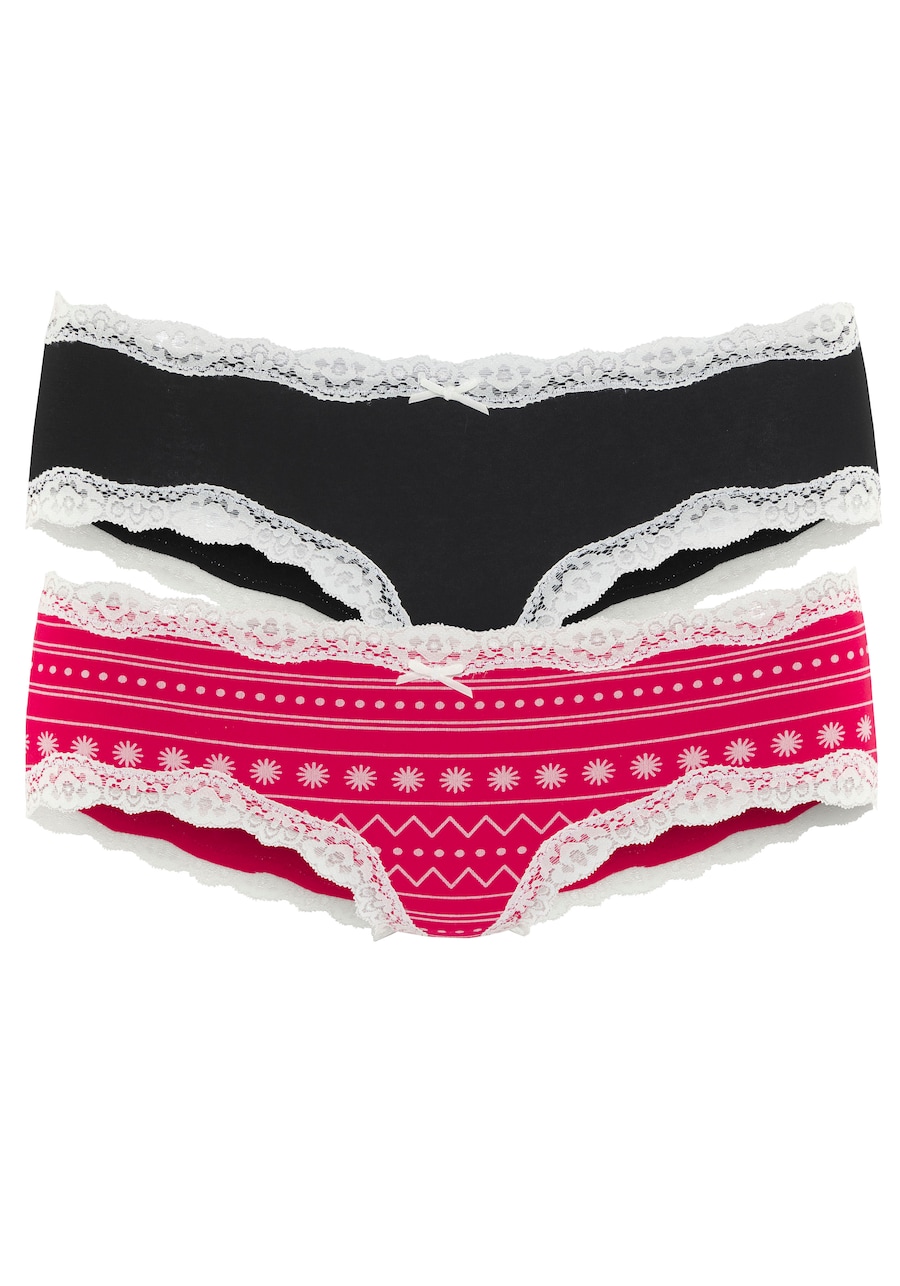 Трусики LASCANA, Blood Red/Black
Трусики LASCANA, Blood Red/Black