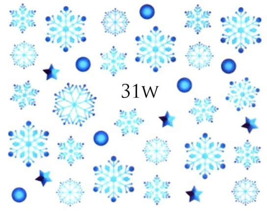 Водные наклейки для ногтей - № 31Вт., Raisin
Водные наклейки для ногтей - № 31Вт., Raisin